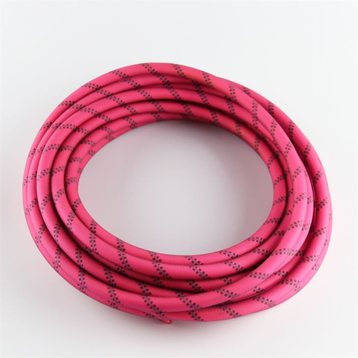 8mm Diameter Pusingan Anjing Memimpin Diperbuat daripada PVC Bersalut Tali Nylon