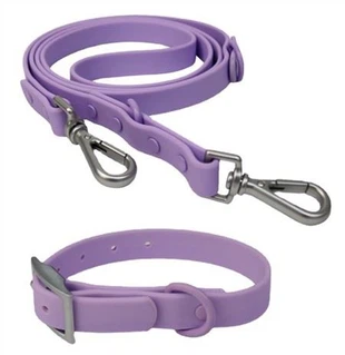 Set Tali Anjing Kolar Anjing PVC Lembut